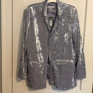 NWT Primark Purple Crushed Velvet Blazer